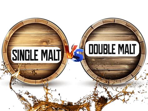 single malt scotch vs double.